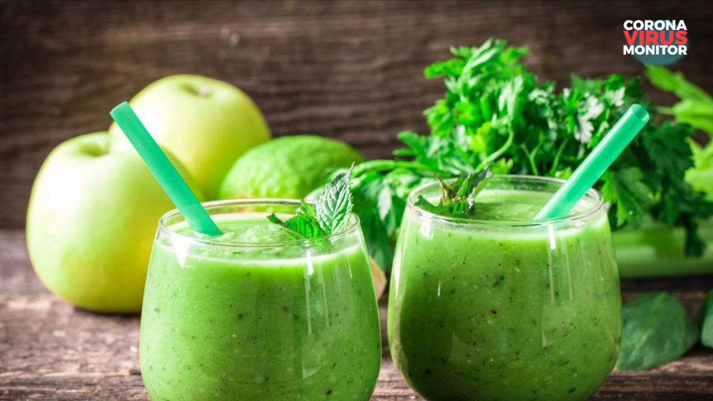 DIY Health Tonic Apple, Celery and Parsley Juice CORONAVIRUS MONITOR