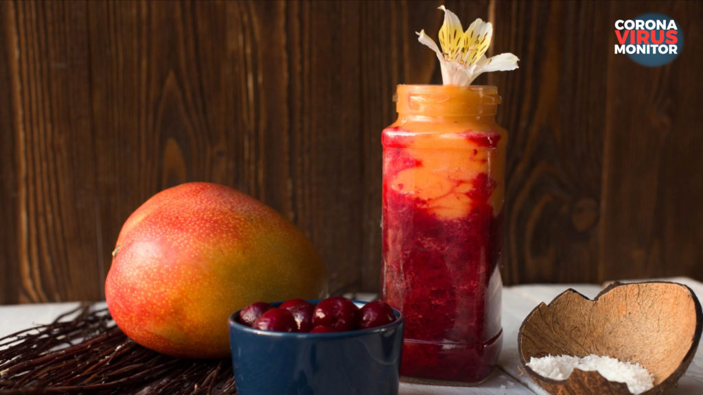 DIY Health Tonic: Cherry and Mango Smoothie