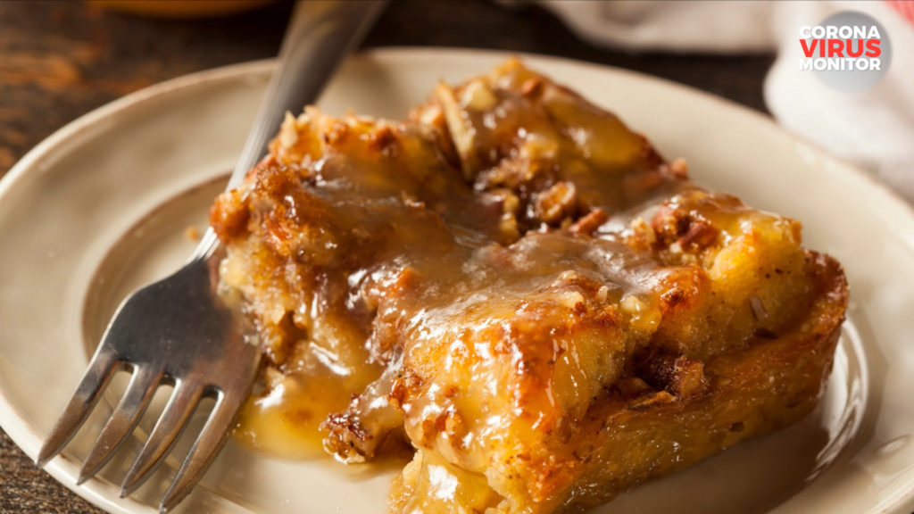 DIY Treats Microwave Bread Pudding CORONAVIRUS MONITOR