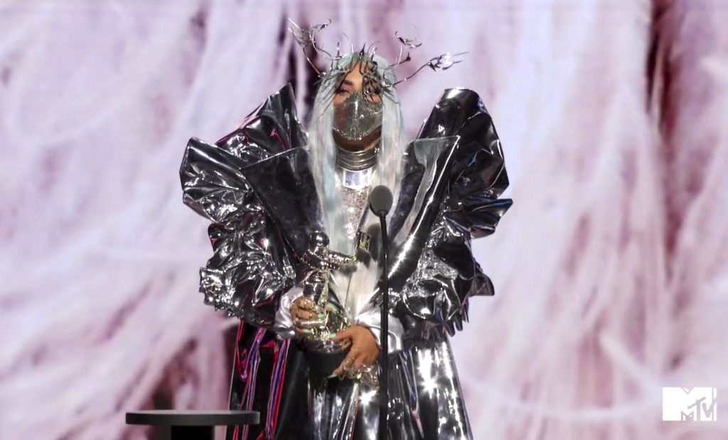 Must see Covid-19 face masks at 2020 VMAs