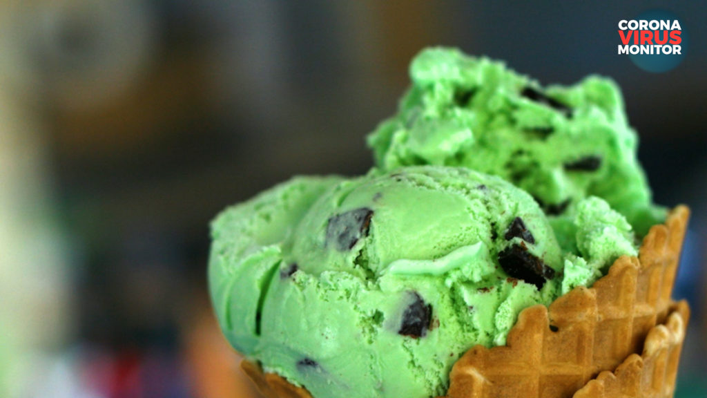 DIY Treats: Mint Ice Cream