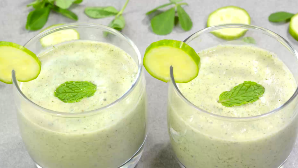 DIY Detox Tonics: Cucumber and Avo Smoothie