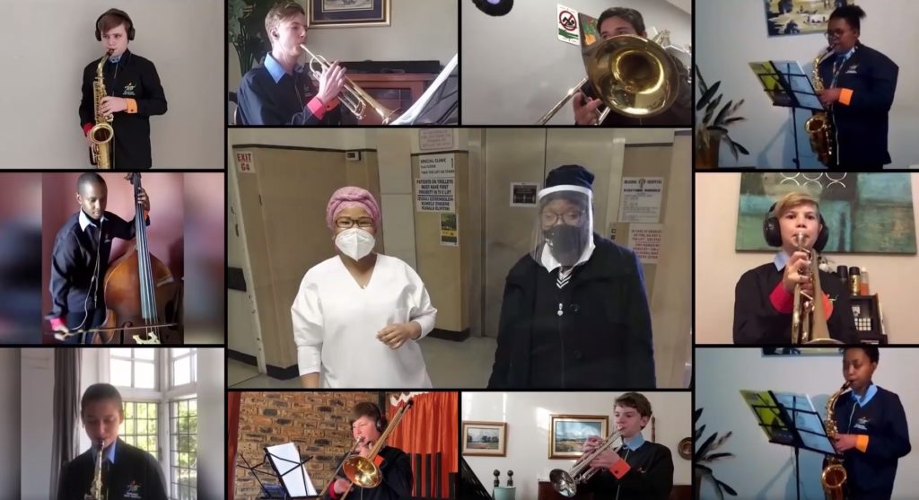 WATCH: Youth Orchestra honour SA medical staff with online performance
